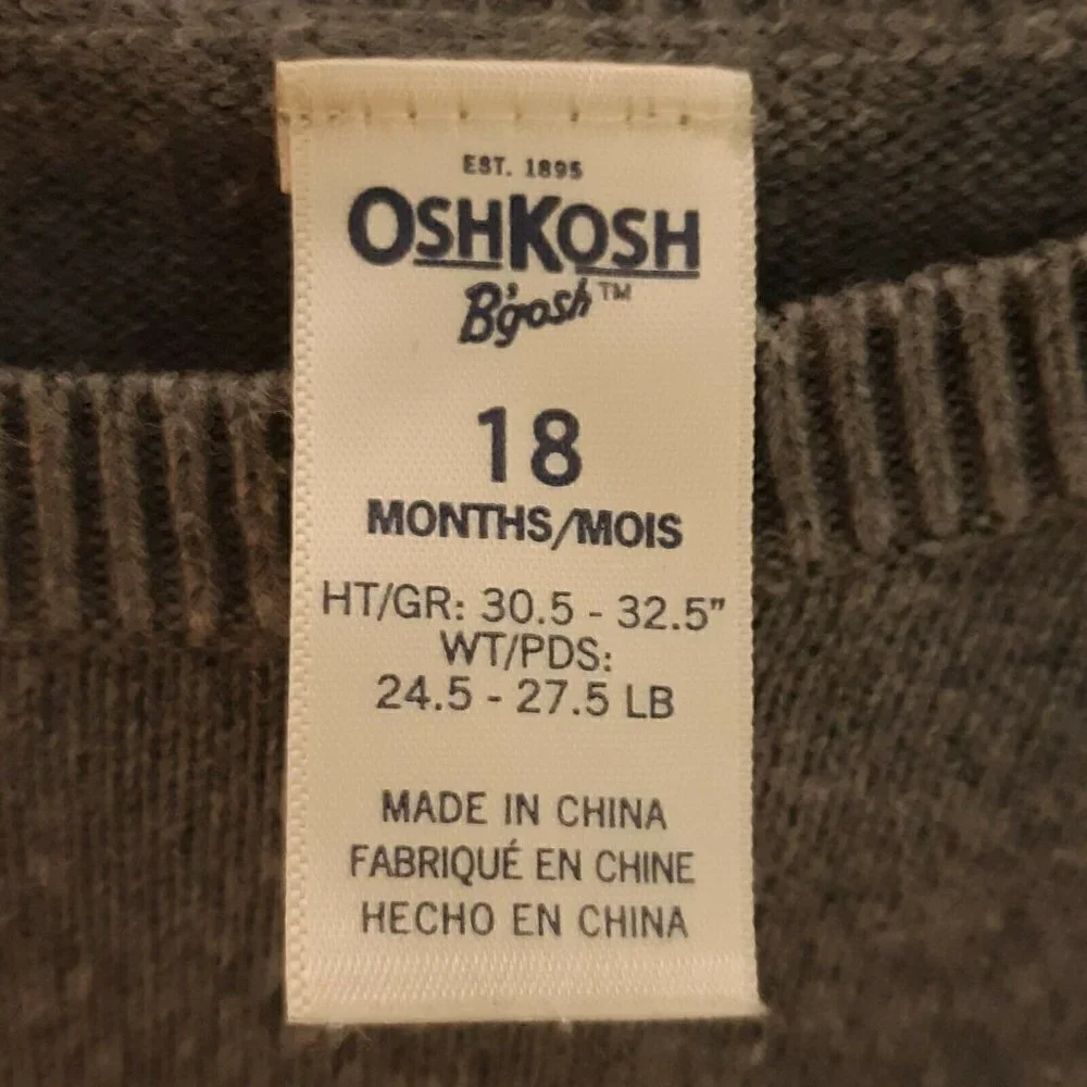 Osh Kosh B'gosh Toddler Girls Pug Dress 18 Months